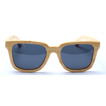Jackson - Natural Bamboo Sunglasses